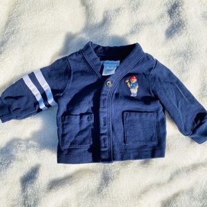 Vintage polo cardigan